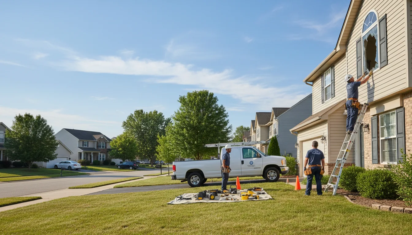 Expert window installer providing residential service in La Fayette, KY